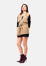 Short Epaulette Trench Coat from London Rag International