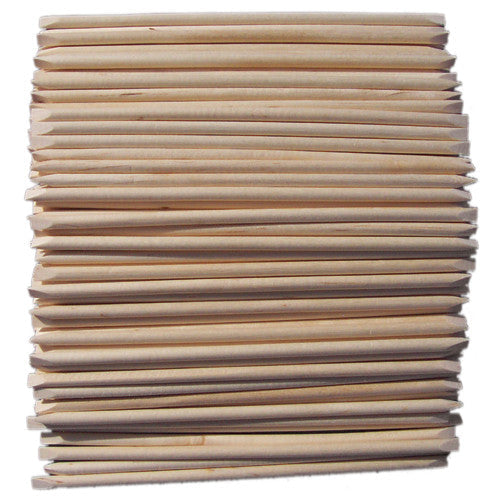 AmericaNails - Shorties Birchwood Manicure Stick 50ct from Queen Nails & Beauty Supplies