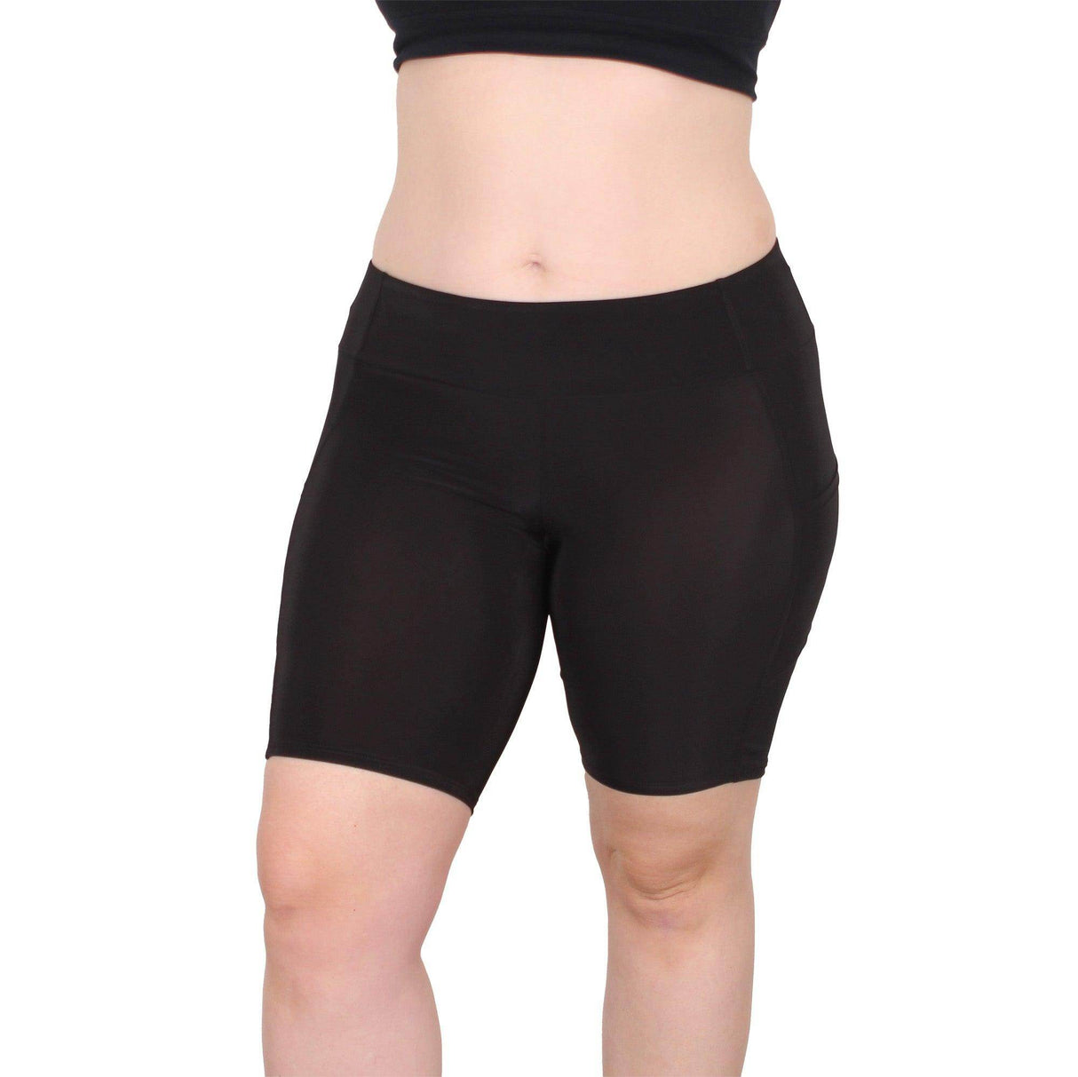 Signature Shortlette Slipshort with 2 Pockets 8" | Black From Undersummers