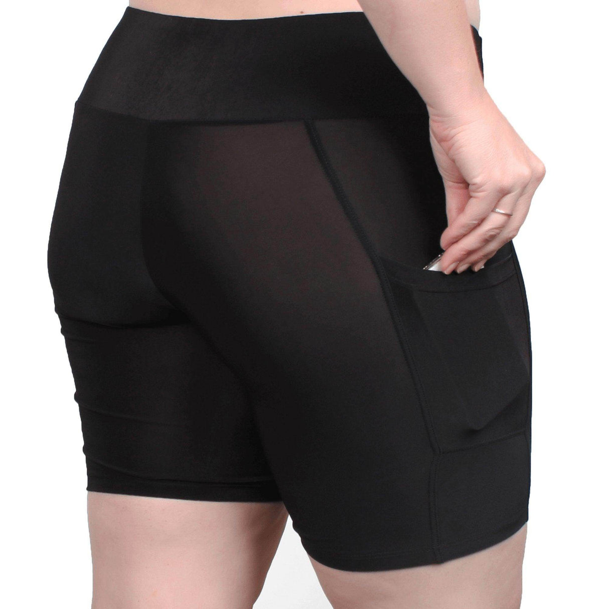 Signature Shortlette Slipshort with 2 Pockets 8" | Black From Undersummers