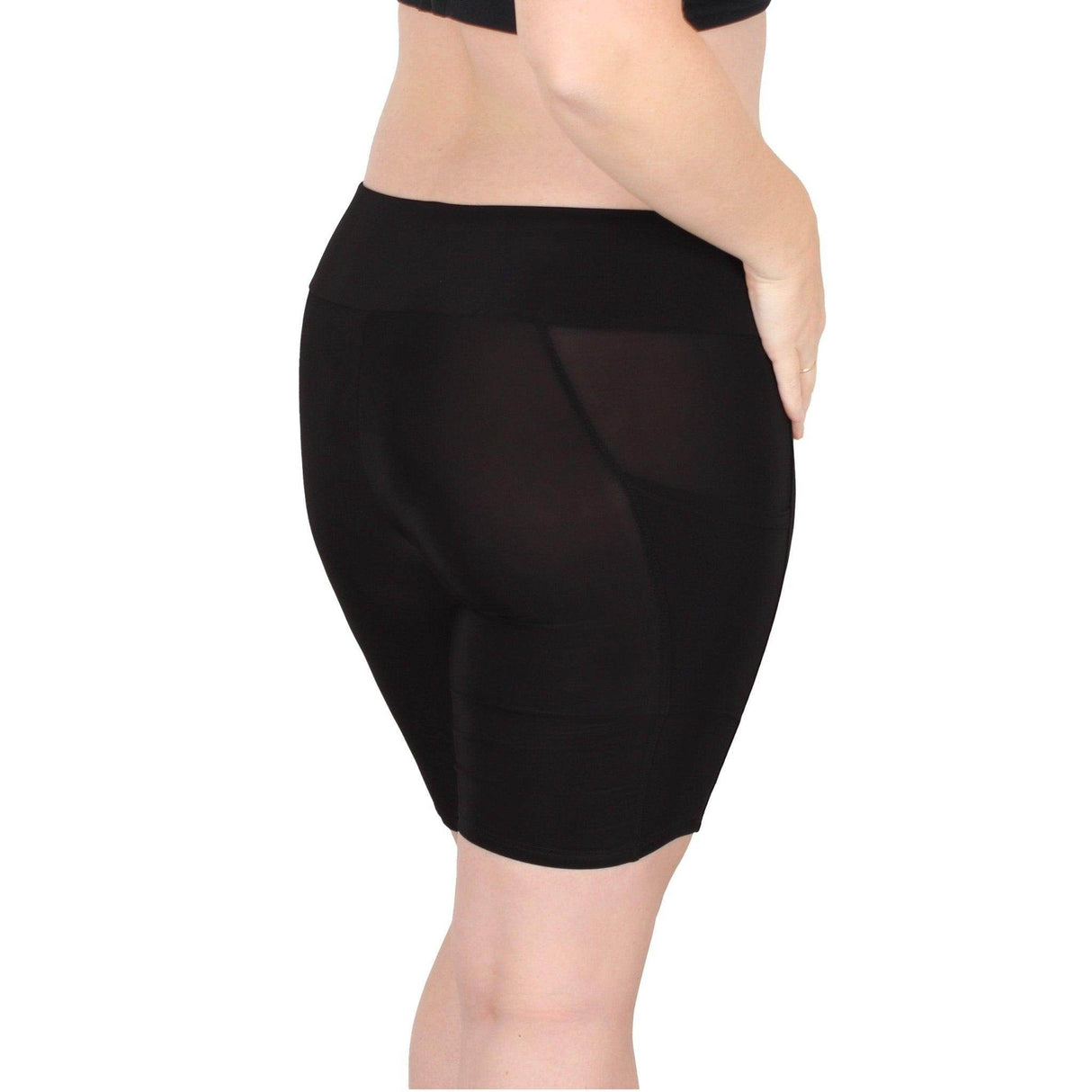 Signature Shortlette Slipshort with 2 Pockets 8" | Black From Undersummers