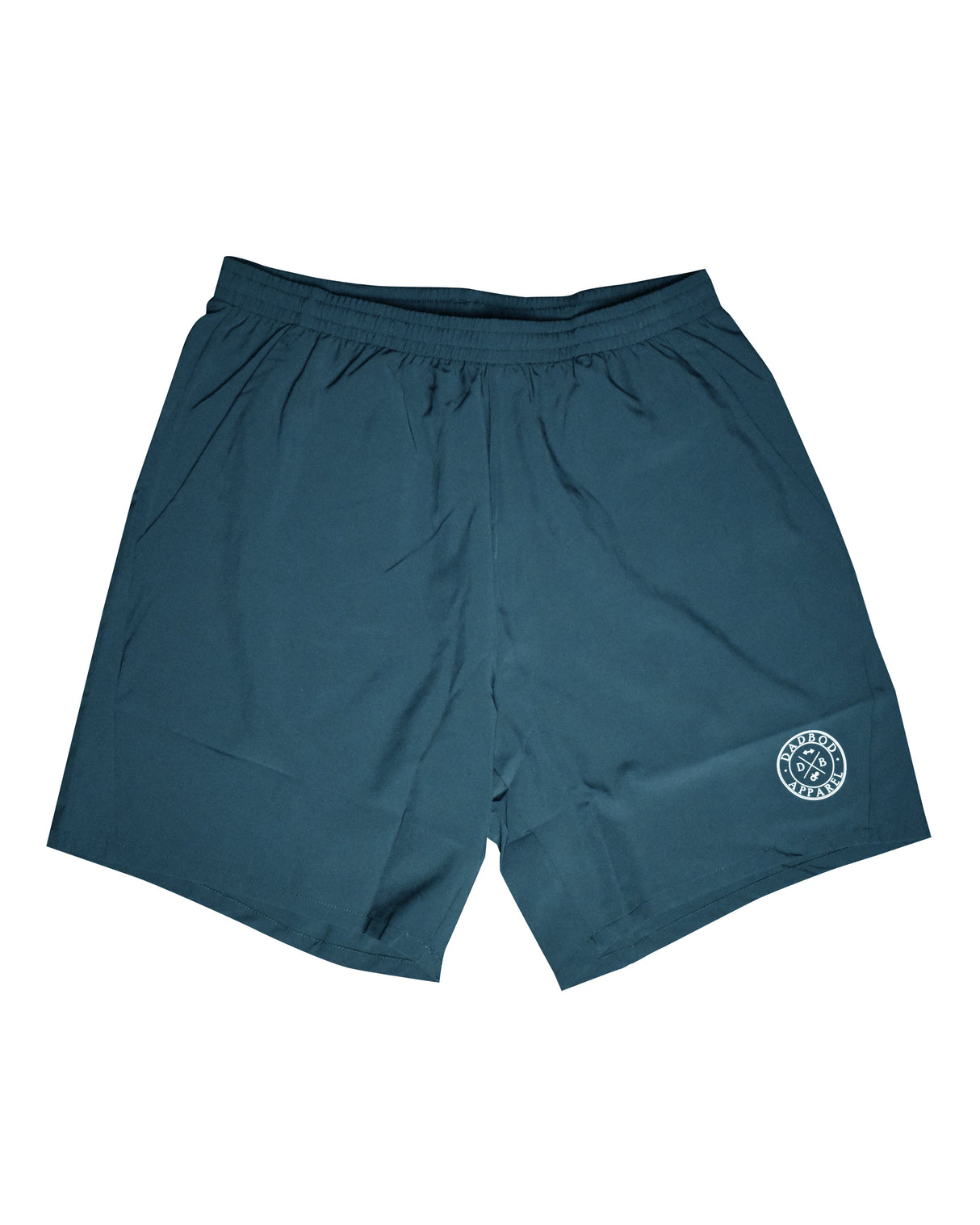 Light Weight Active Shorts (Emerald) from DadBod Apparel