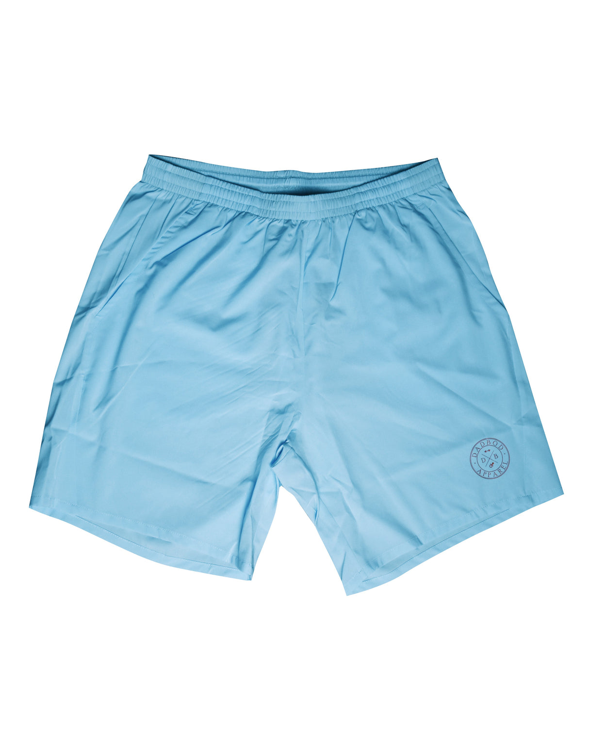 Light Weight Active Shorts (Sky Blue) from DadBod Apparel