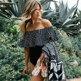 Sexy Off The Shoulder Swimsuit from Kawaii Stop