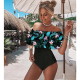 Sexy Off The Shoulder Swimsuit from Kawaii Stop