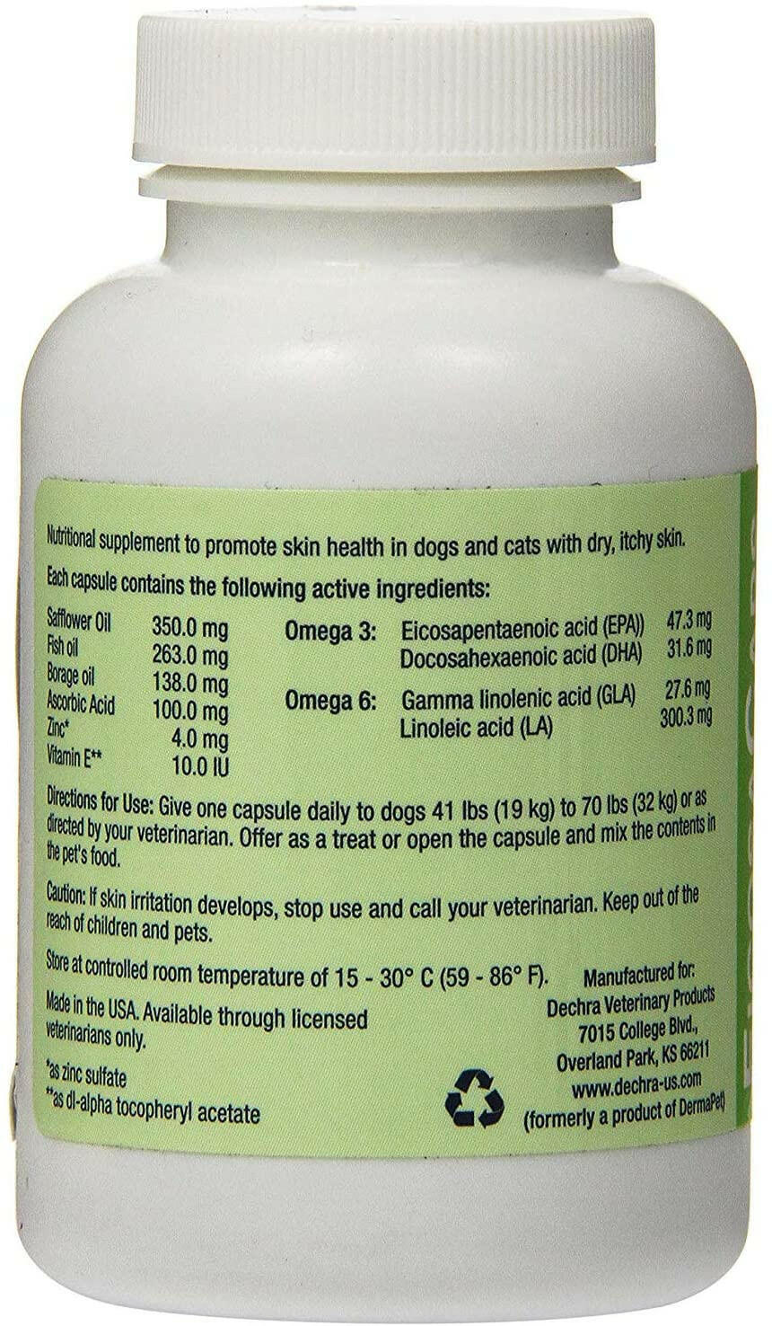 EicosaCaps Omega 3 and 6 (60 Capsules) from HardyPaw