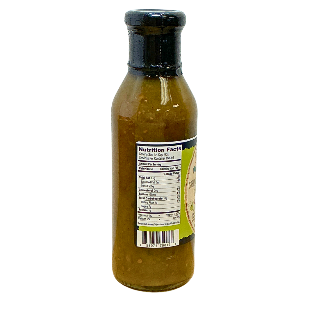 Stello Foods - Rosie's Green Chile Tomatillo Ginger Sauce 13 oz From Stello Foods