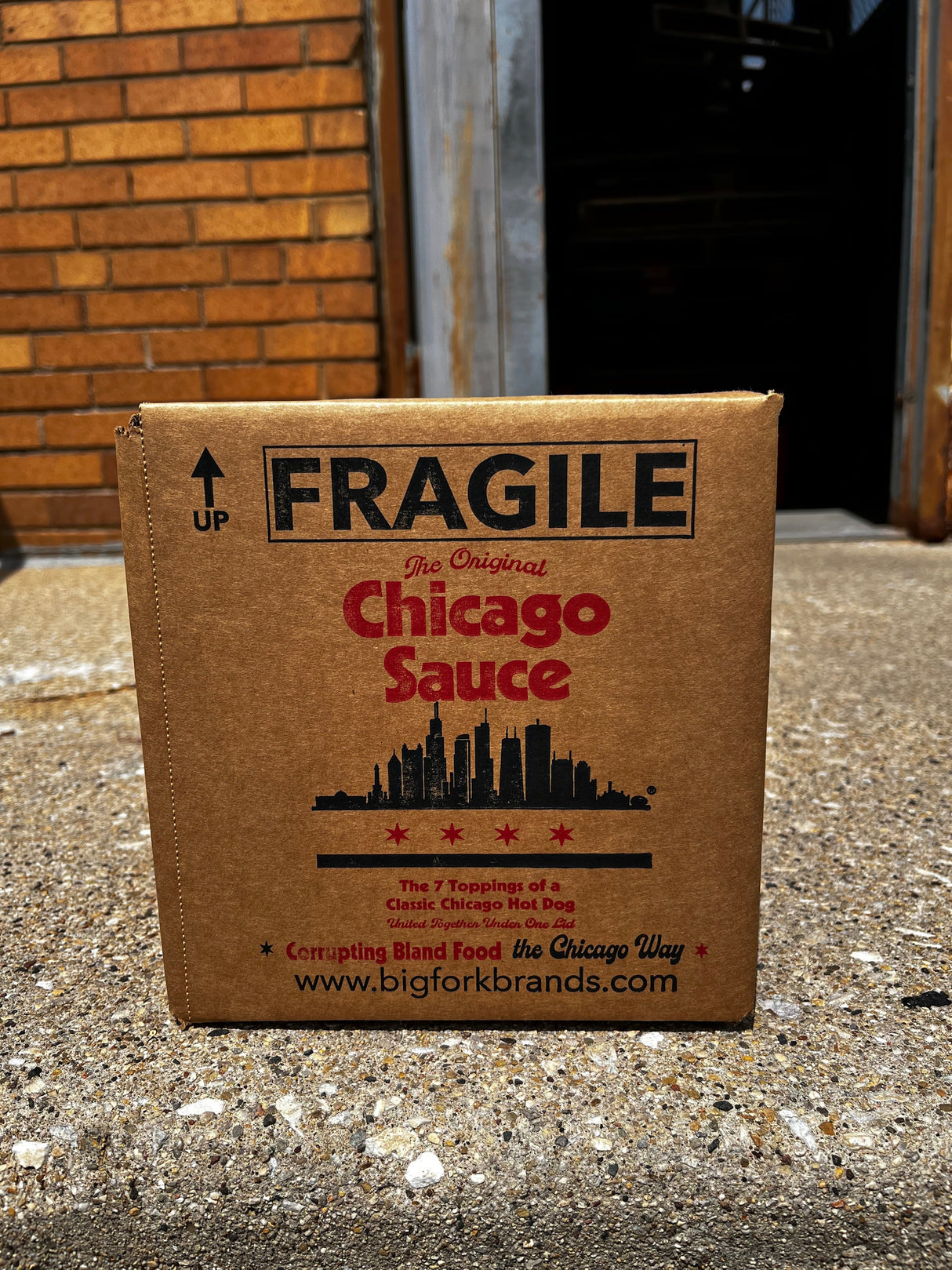 Chicago Style Hot Sauce: Chicago Fire Sauce from Big Fork Brands