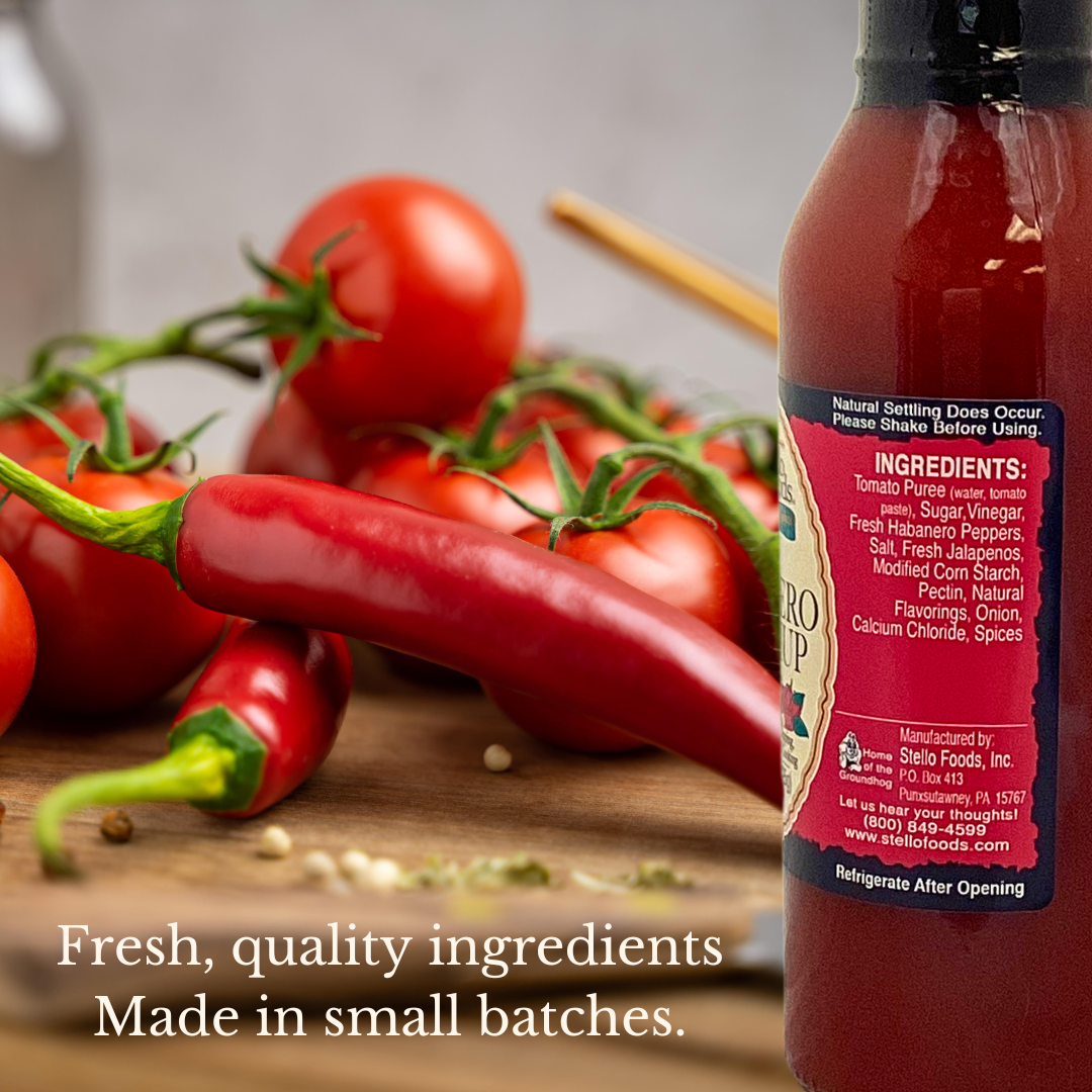 Stello Foods - Rosie's Habanero Ketchup 15 oz From Stello Foods