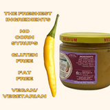 Stello Foods - Rosie's Hot Banana Pepper Mustard 13 oz From Stello Foods