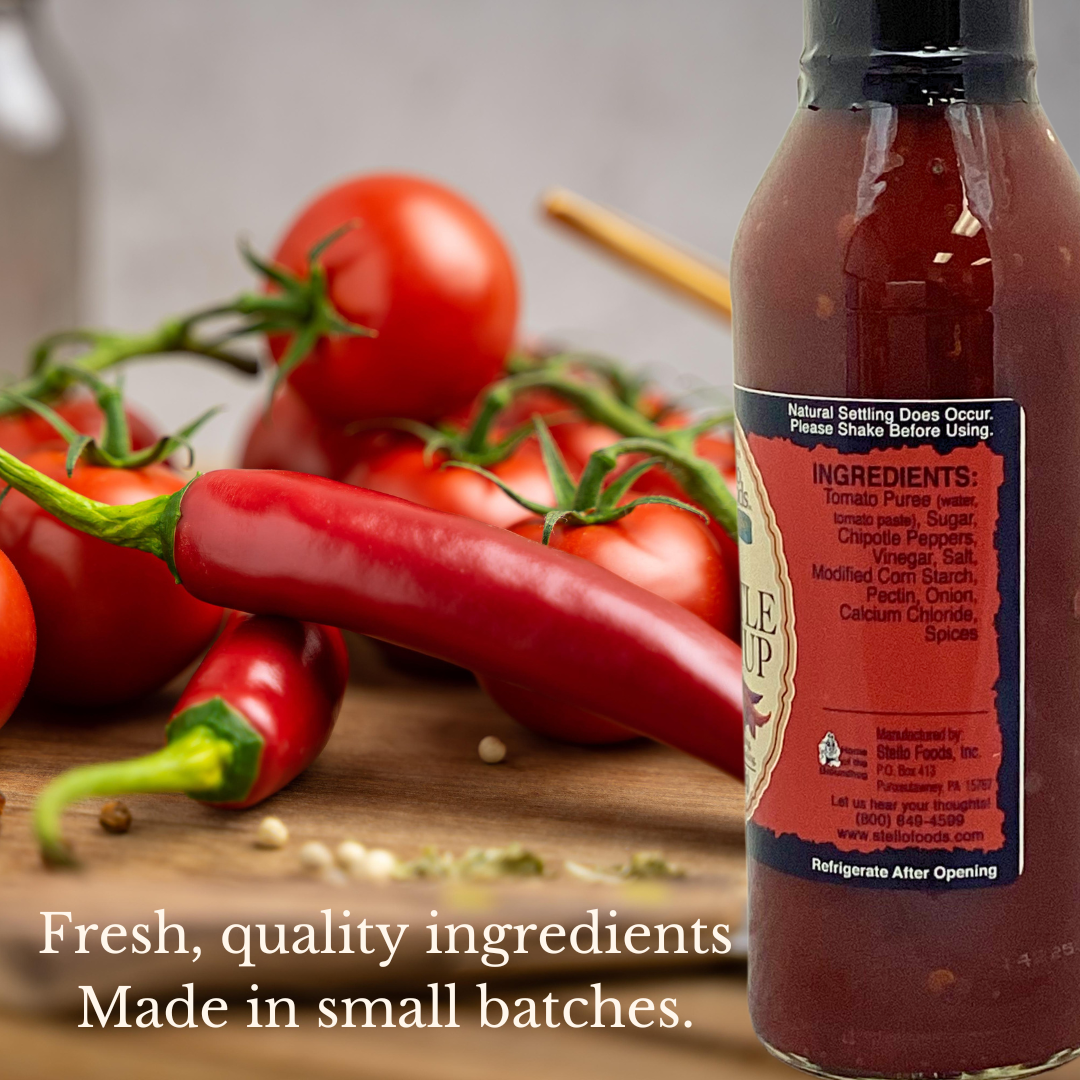 Stello Foods - Rosie's Chipotle Ketchup 15 oz From Stello Foods