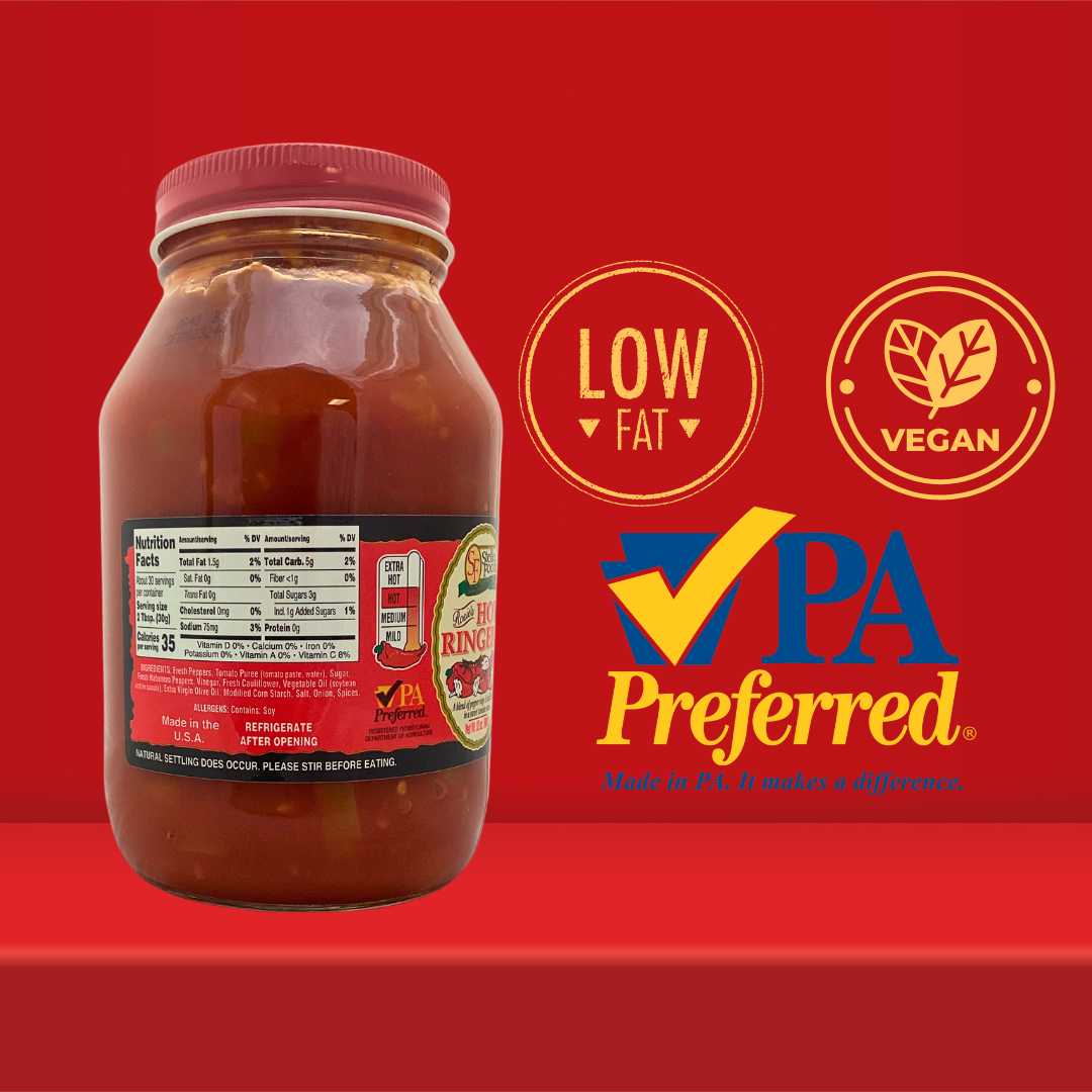 Stello Foods - Rosie's Hot Ringers 32 oz from Stello Foods