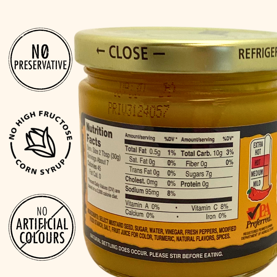 Stello Foods - Rosie's Hot Pepper Mustard 7.75 oz from Stello Foods