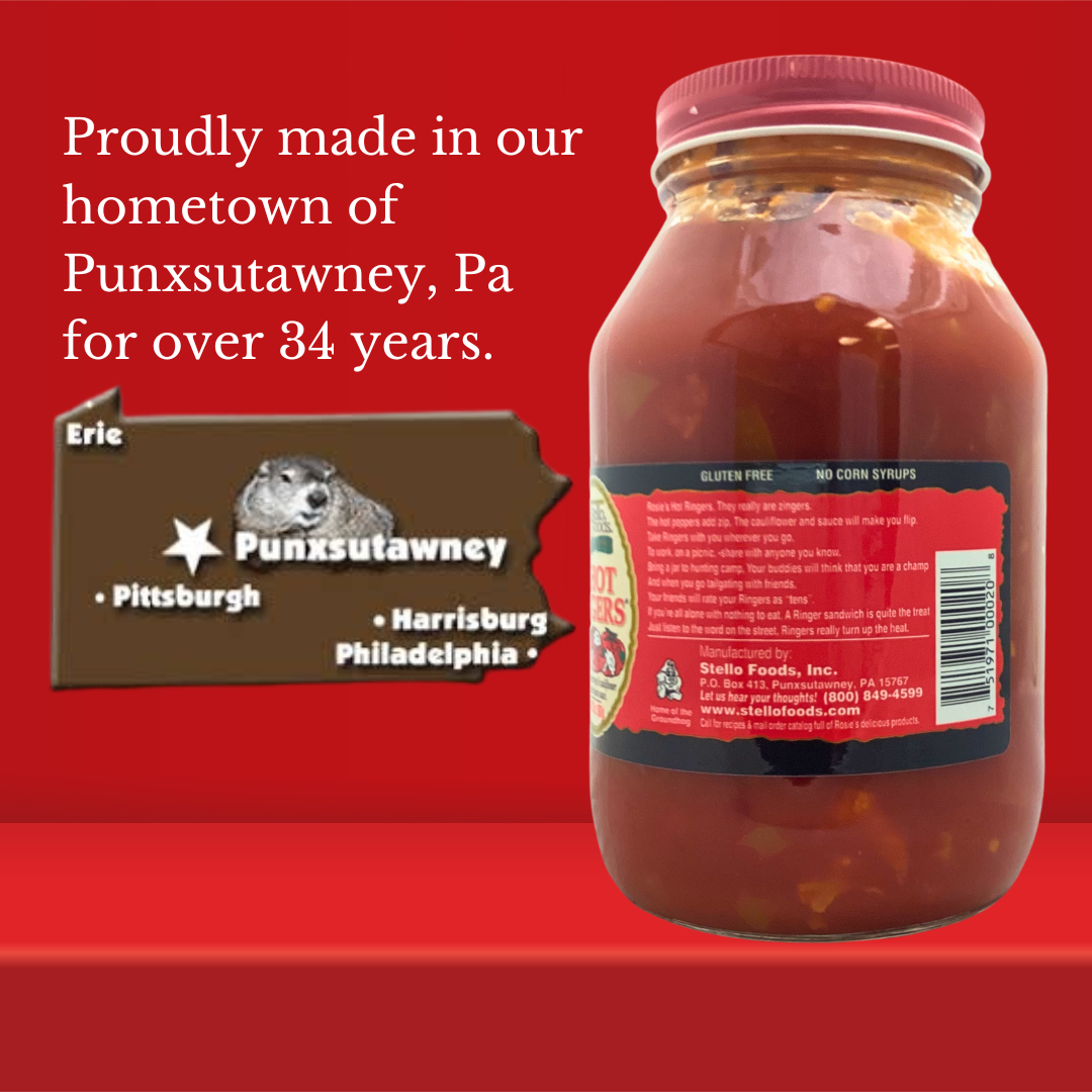 Stello Foods - Rosie's Hot Ringers 32 oz from Stello Foods