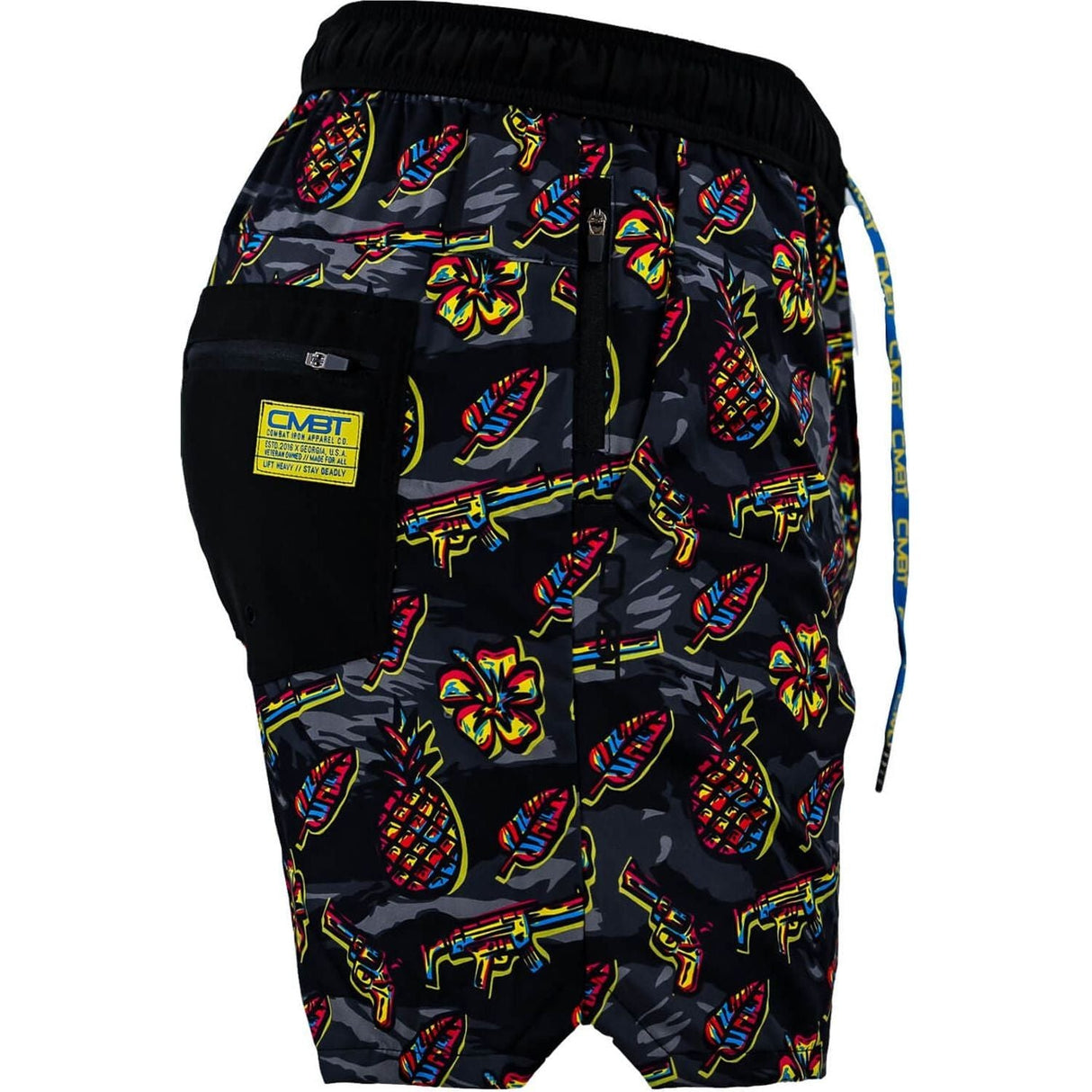 Men's Hybrid Athletic Shorts | 5.5" Inseam from Combat Iron Apparel