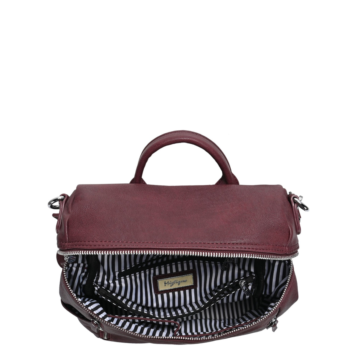 Sienna Utilitarian Shoulder Backpack Purse from MMS Brands