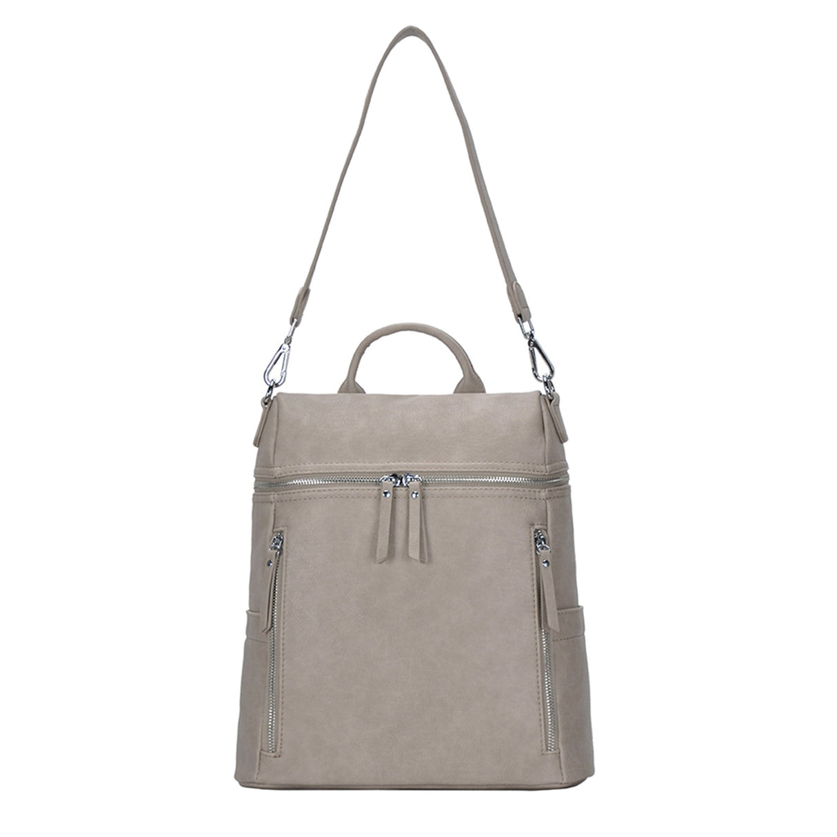 Sienna Utilitarian Shoulder Backpack Purse from MMS Brands
