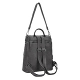 Sienna Utilitarian Shoulder Backpack Purse from MMS Brands