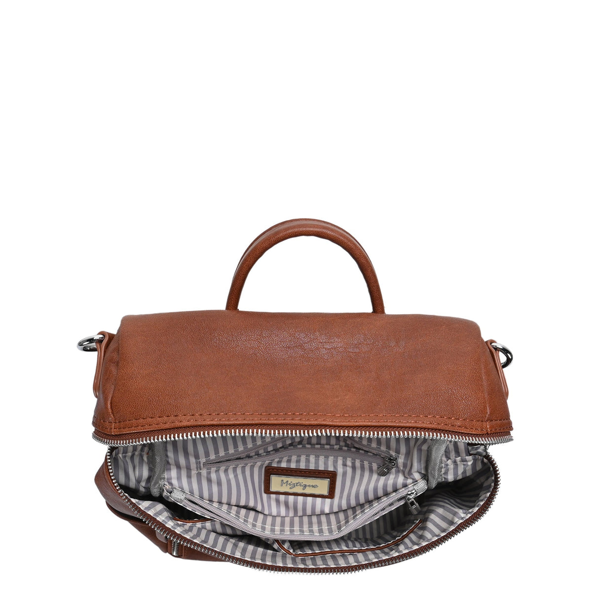 Sienna Utilitarian Shoulder Backpack Purse from MMS Brands
