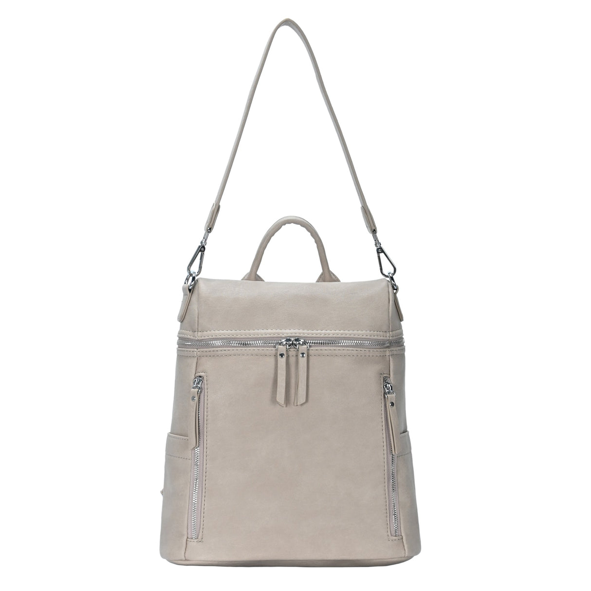 Sienna Utilitarian Shoulder Backpack Purse from MMS Brands