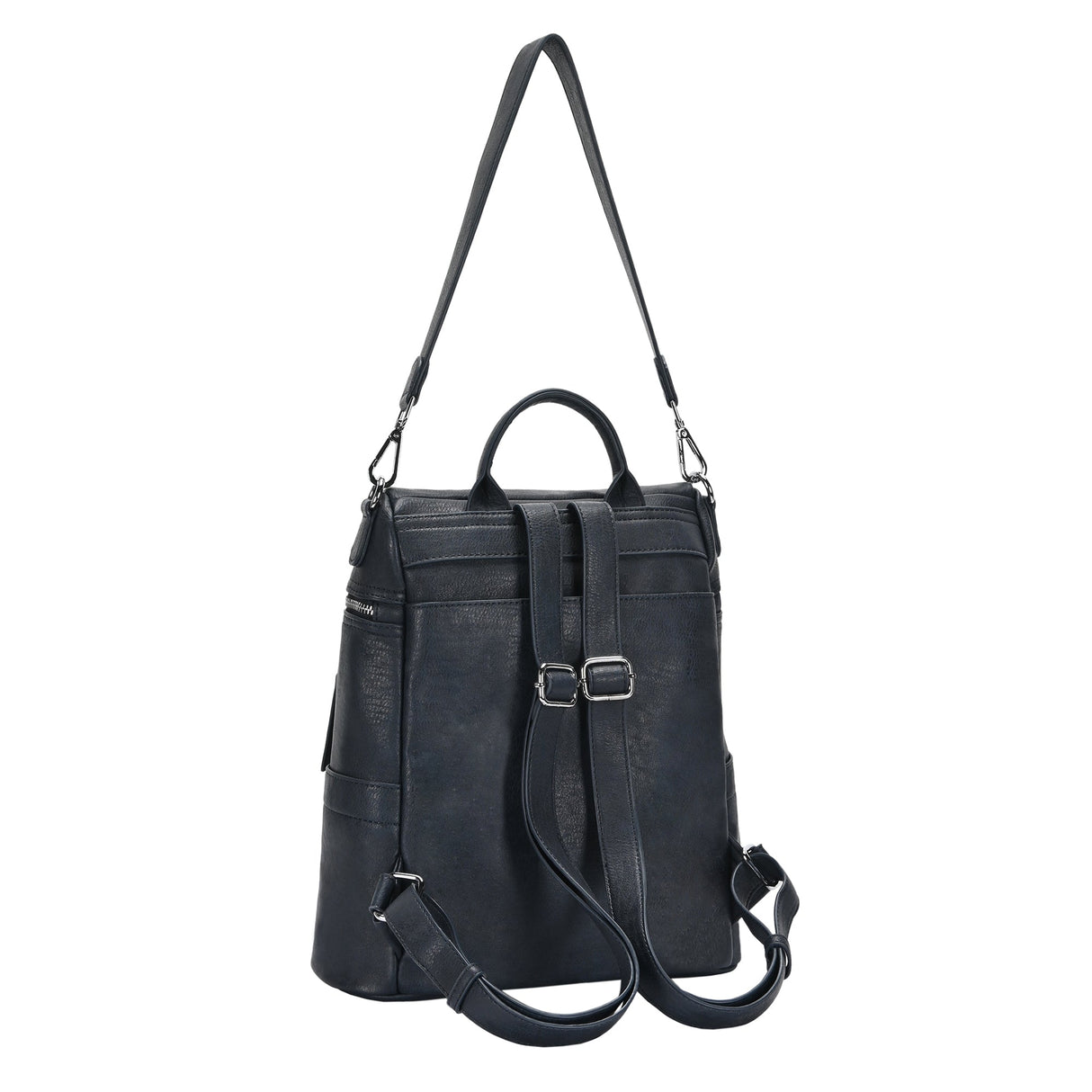 Sienna Utilitarian Shoulder Backpack Purse from MMS Brands