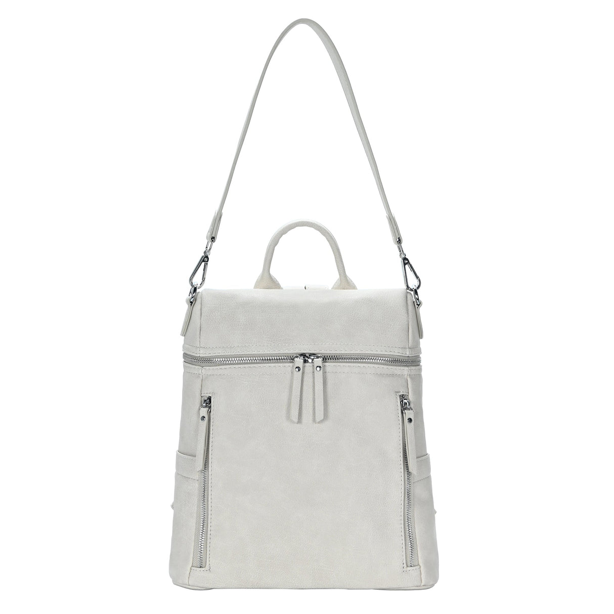 Sienna Utilitarian Shoulder Backpack Purse from MMS Brands