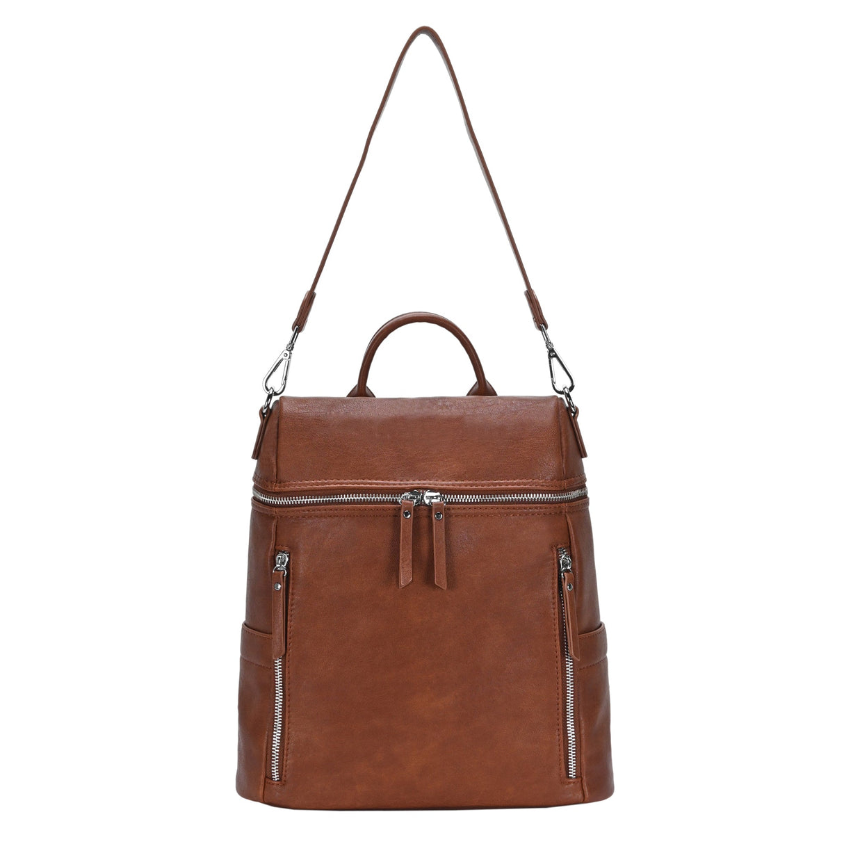 Sienna Utilitarian Shoulder Backpack Purse from MMS Brands