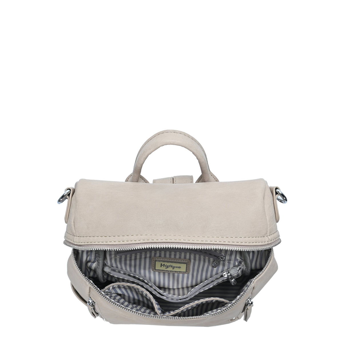 Sienna Utilitarian Shoulder Backpack Purse from MMS Brands
