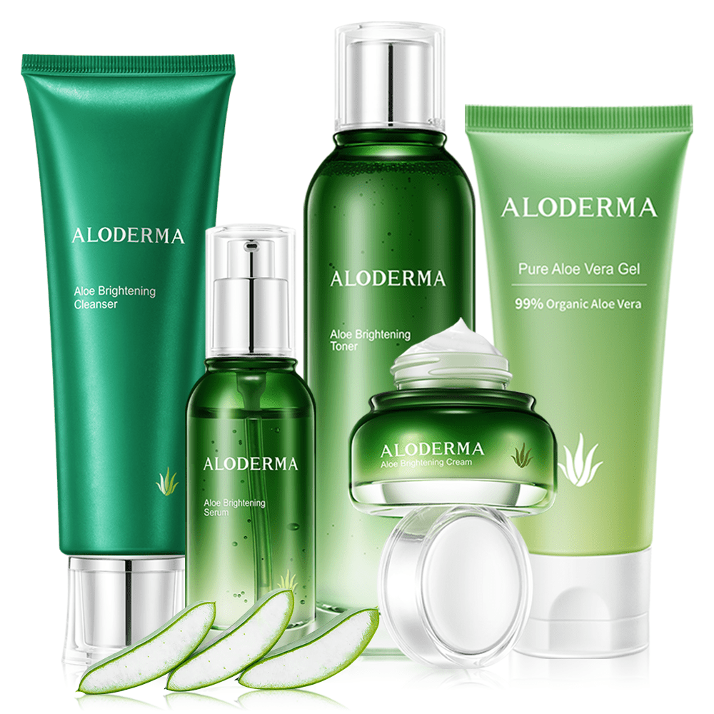 Signature Aloe Brightening Set from ALODERMA