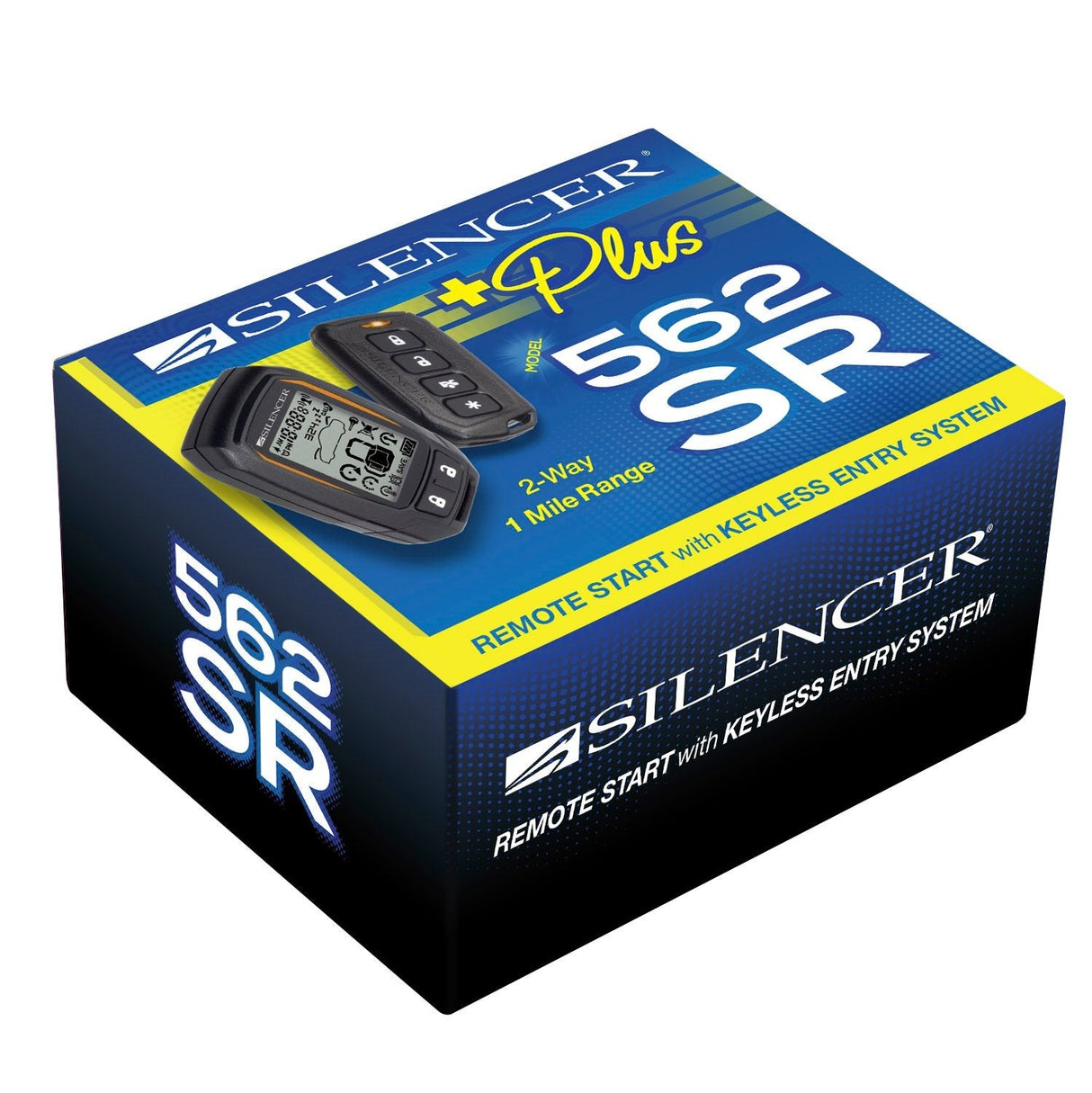 Silencer Plus 562SR | 2 Way | 1 Mile Range Remote Start & Keyless Entry from Magnadyne