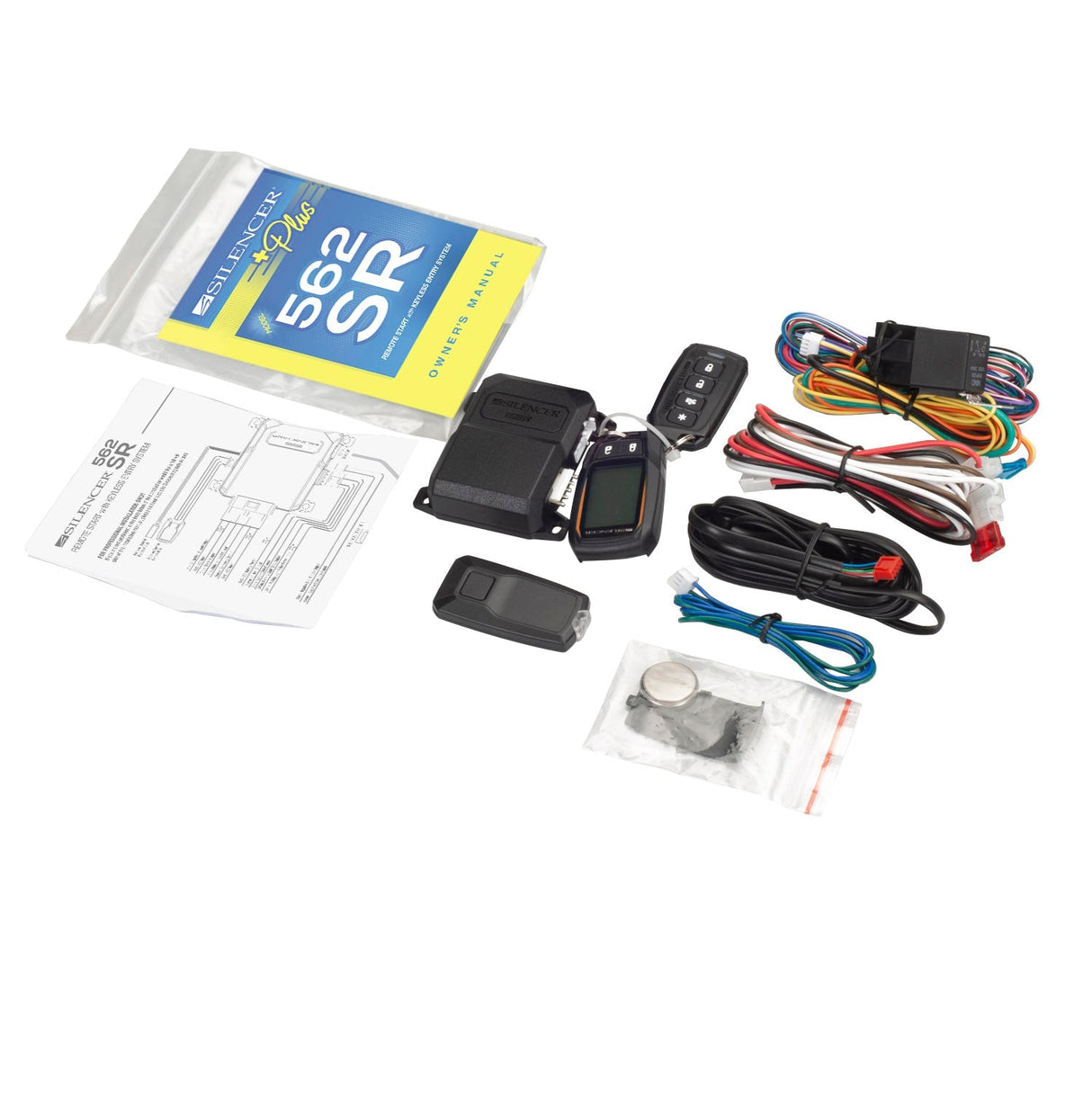 Silencer Plus 562SR | 2 Way | 1 Mile Range Remote Start & Keyless Entry from Magnadyne