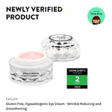 Wrinkle Smoothing, Hydrating Eye Cream for Rosacea and Acne Prone Skin- Firming and Plumping from Epilynx Skincare and Cosmetics