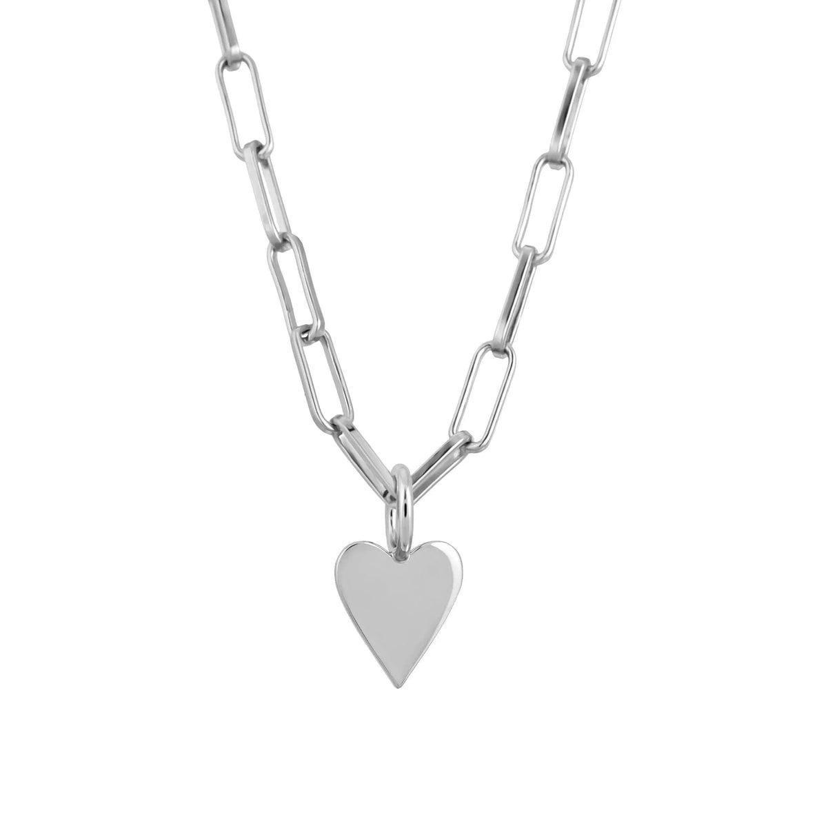 Silver Helena Charm Necklace from eklexic