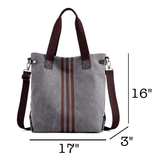 Kelly Canvas Tote From Threaded Pear