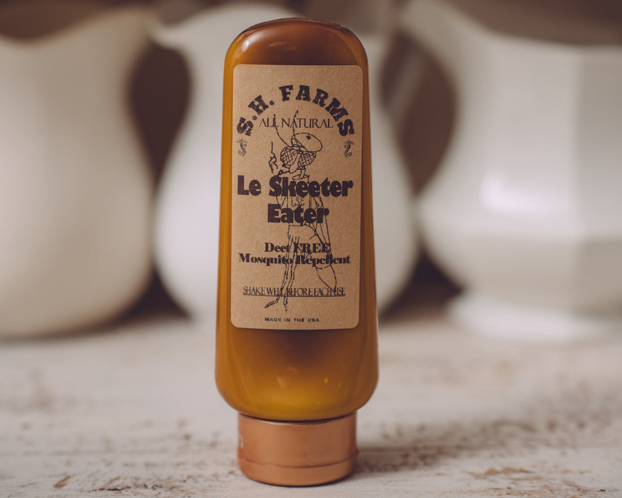 Mosquito Repellent - Le Skeeter Eater - DEET FREE/Organic from Sweet Harvest Farms