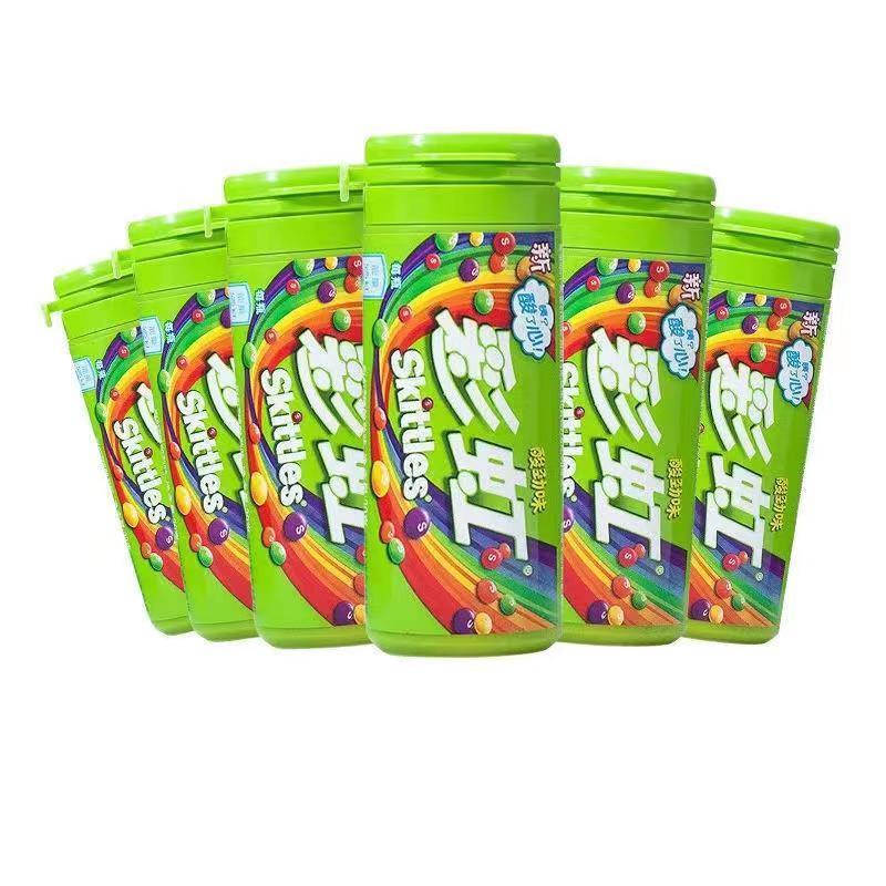 Skittles Sour Tubes (360g) China - 12ct from PETEZ POP WHOLESALE