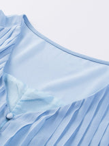 Alluring Pleated Romper from MsDressly