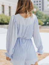 Alluring Pleated Playsuit from MsDressly