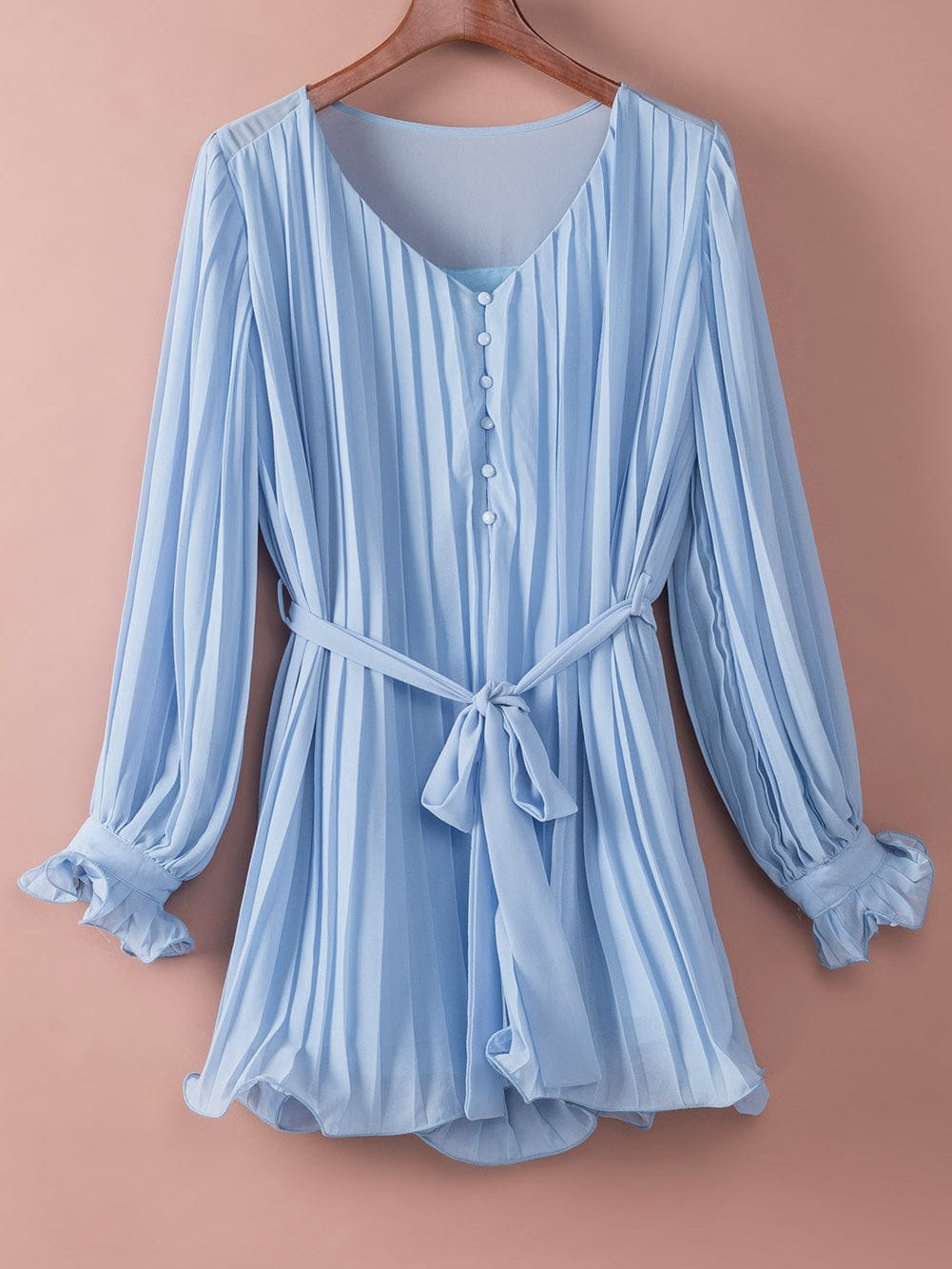 Alluring Pleated Romper from MsDressly