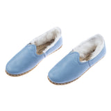 Men's Sky Blue Shearlings from Atlantis Handmade Shoes