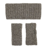Autumn Ribbed Alpaca Gloves from SLATE + SALT
