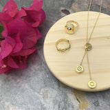 Bullet Cluster Necklace from SLATE + SALT