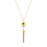 Bullet Tassel Necklace from SLATE + SALT