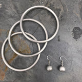 Recycled Bomb Ball Earrings from SLATE + SALT