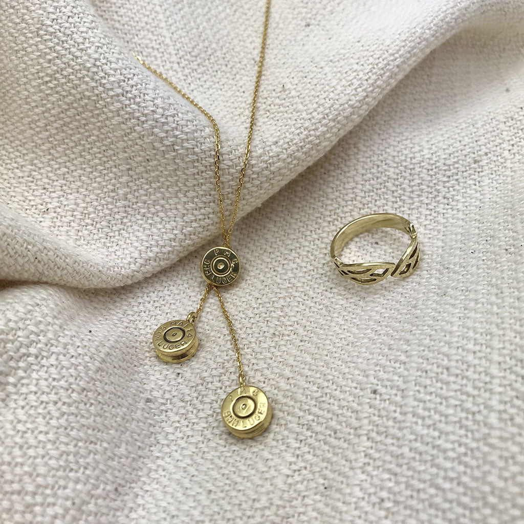 Bullet Cluster Necklace from SLATE + SALT
