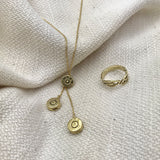 Bullet Cluster Necklace from SLATE + SALT