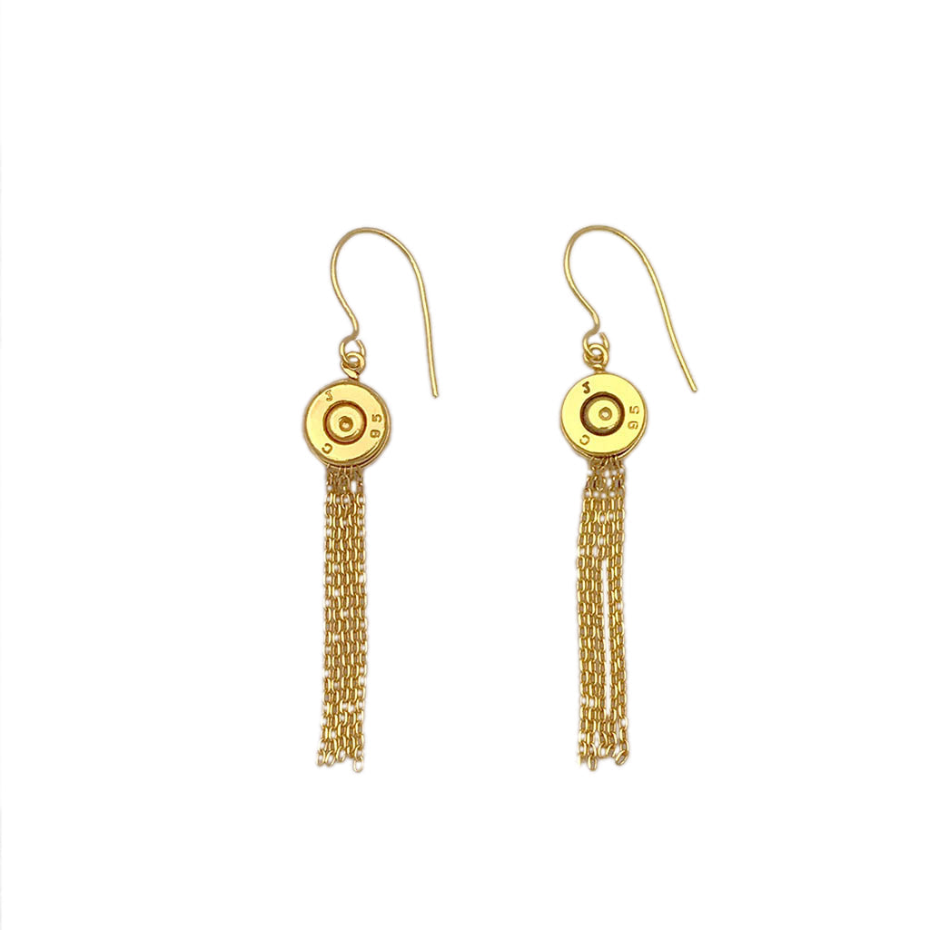 Bullet Tassel Earrings from SLATE + SALT