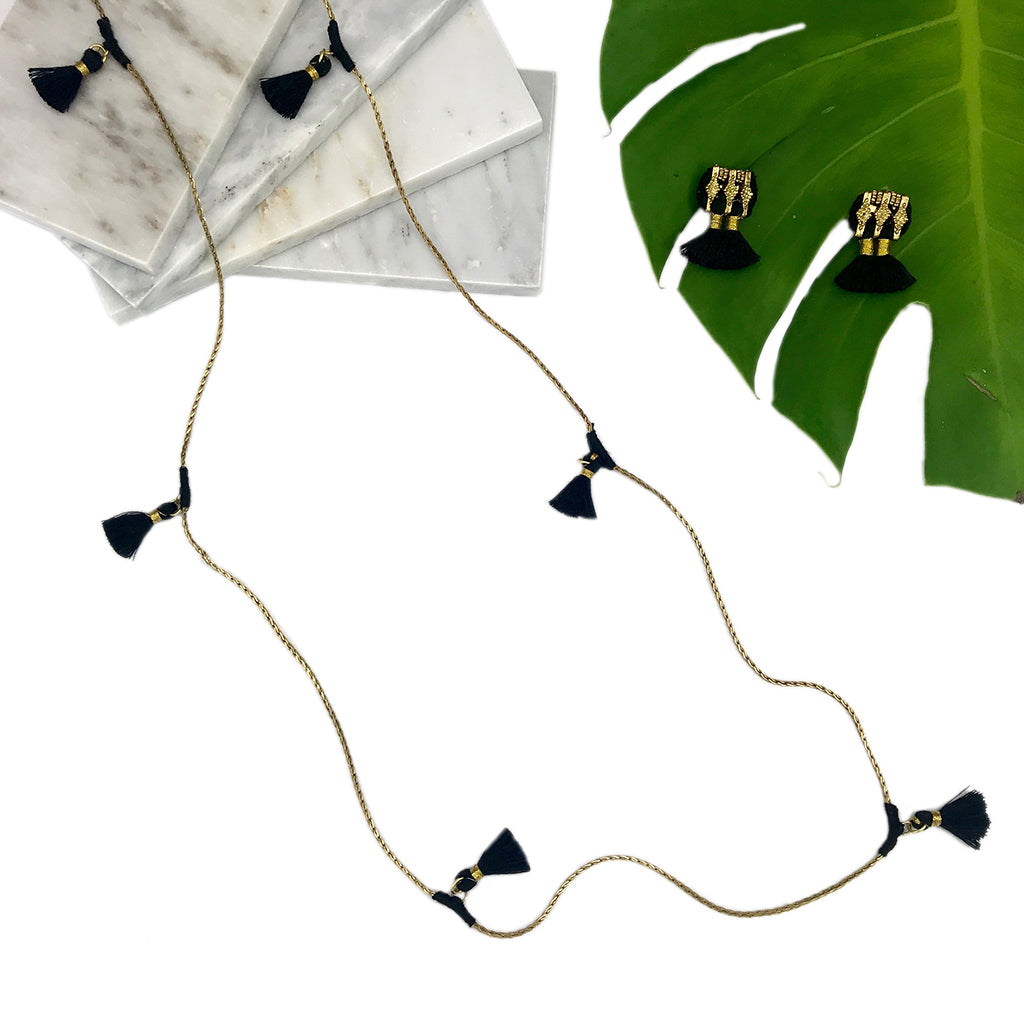 Jhumka Earrings from SLATE + SALT