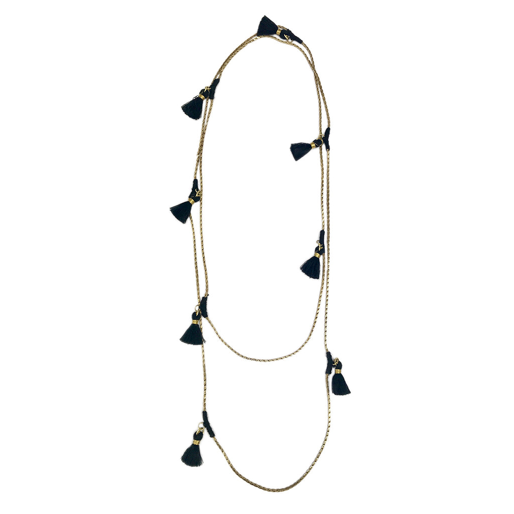 Ananya Tassel Necklace from SLATE + SALT