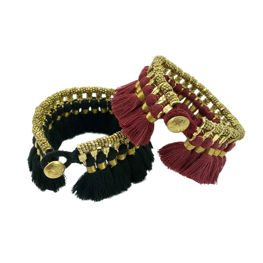 Kyra Tassel Bracelet from SLATE + SALT